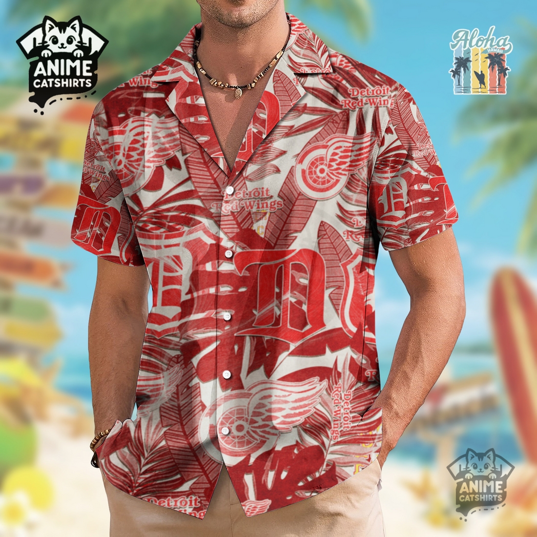 UCLA Bruins 3 NHL Hawaiian Shirt