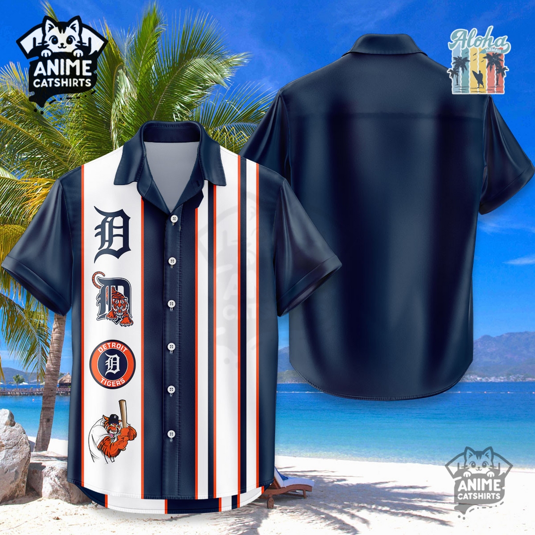 New York Yankees Aloha Paradise MLB Aloha Hawaiian Shirt