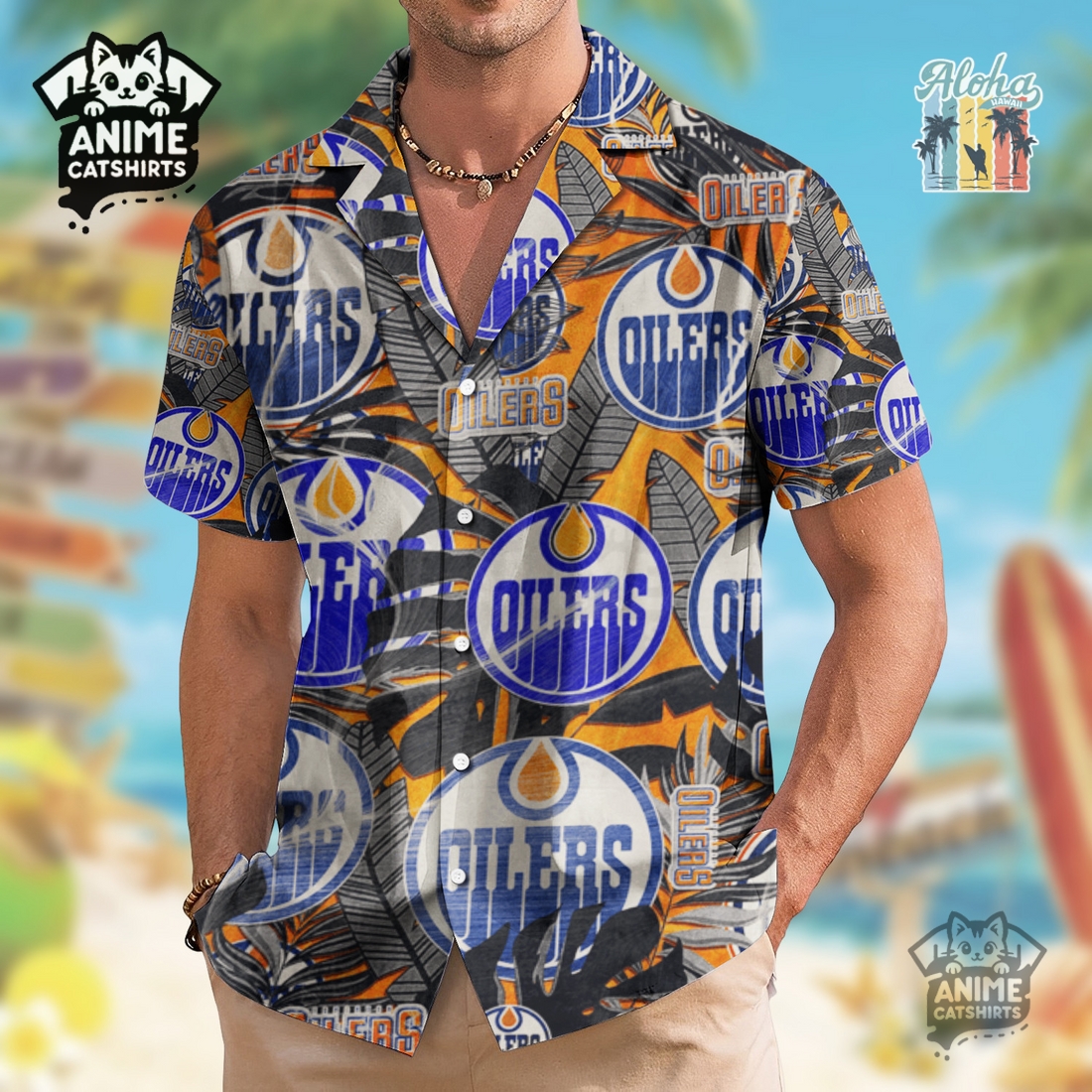 New Jersey Devils NHL Hawaiian Shirt New Jersey Devils NHL Hawaiian Shirt