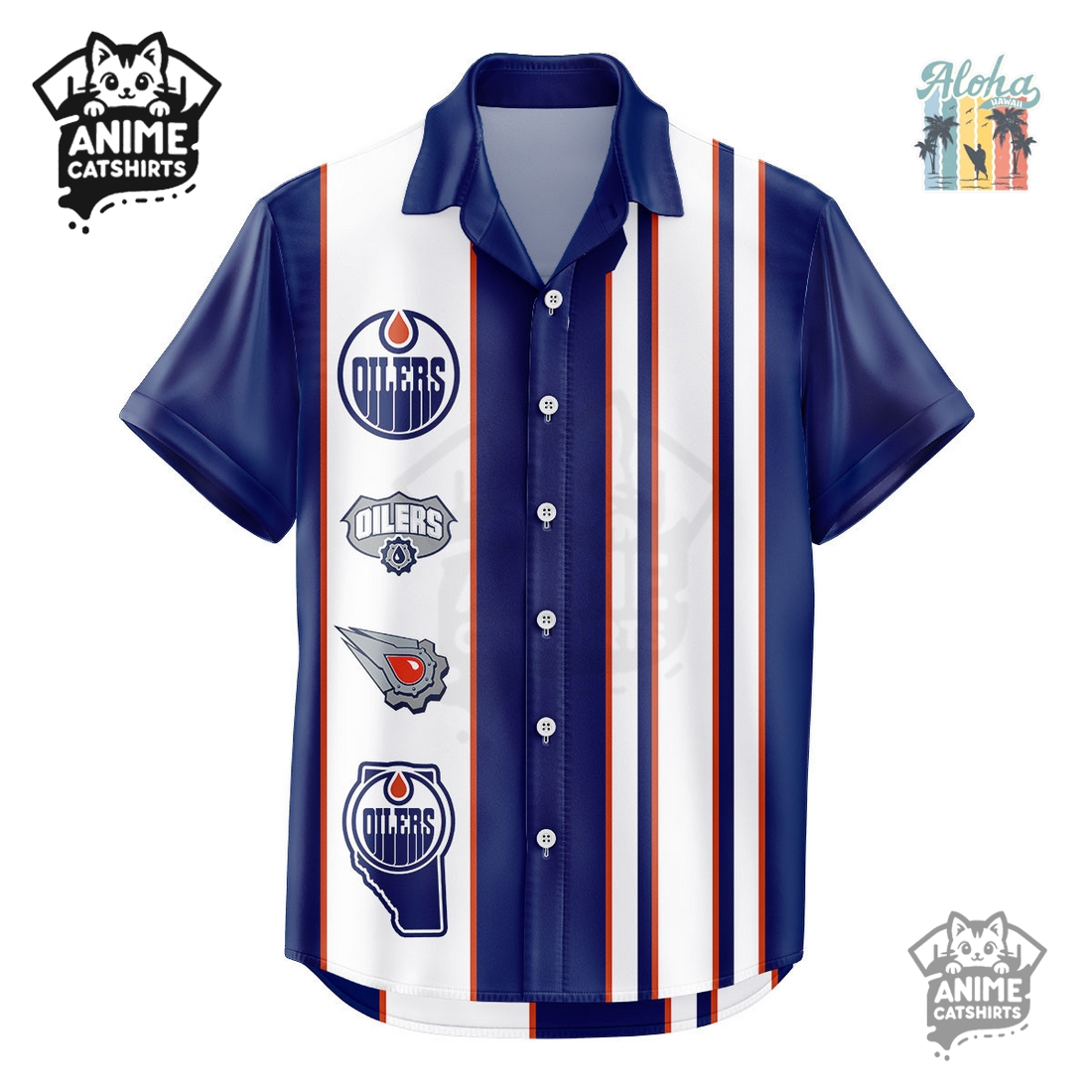 Edmonton Oilers NHL Hawaiian Shirt Edmonton Oilers NHL Hawaiian Shirt
