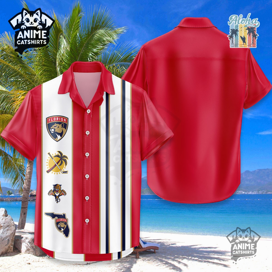 Florida Panthers NHL Hawaiian Shirt