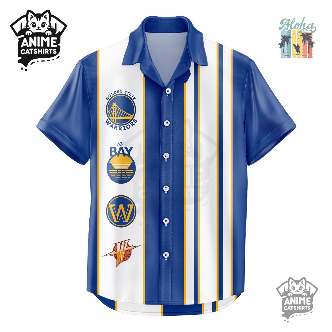 Golden State Warriors NBA Hawaiian Shirt Golden State Warriors NBA Hawaiian Shirt