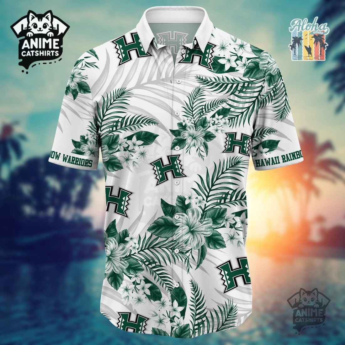 Hawaii Rainbow Warriors – Trending NBA Hawaiian Shirt
