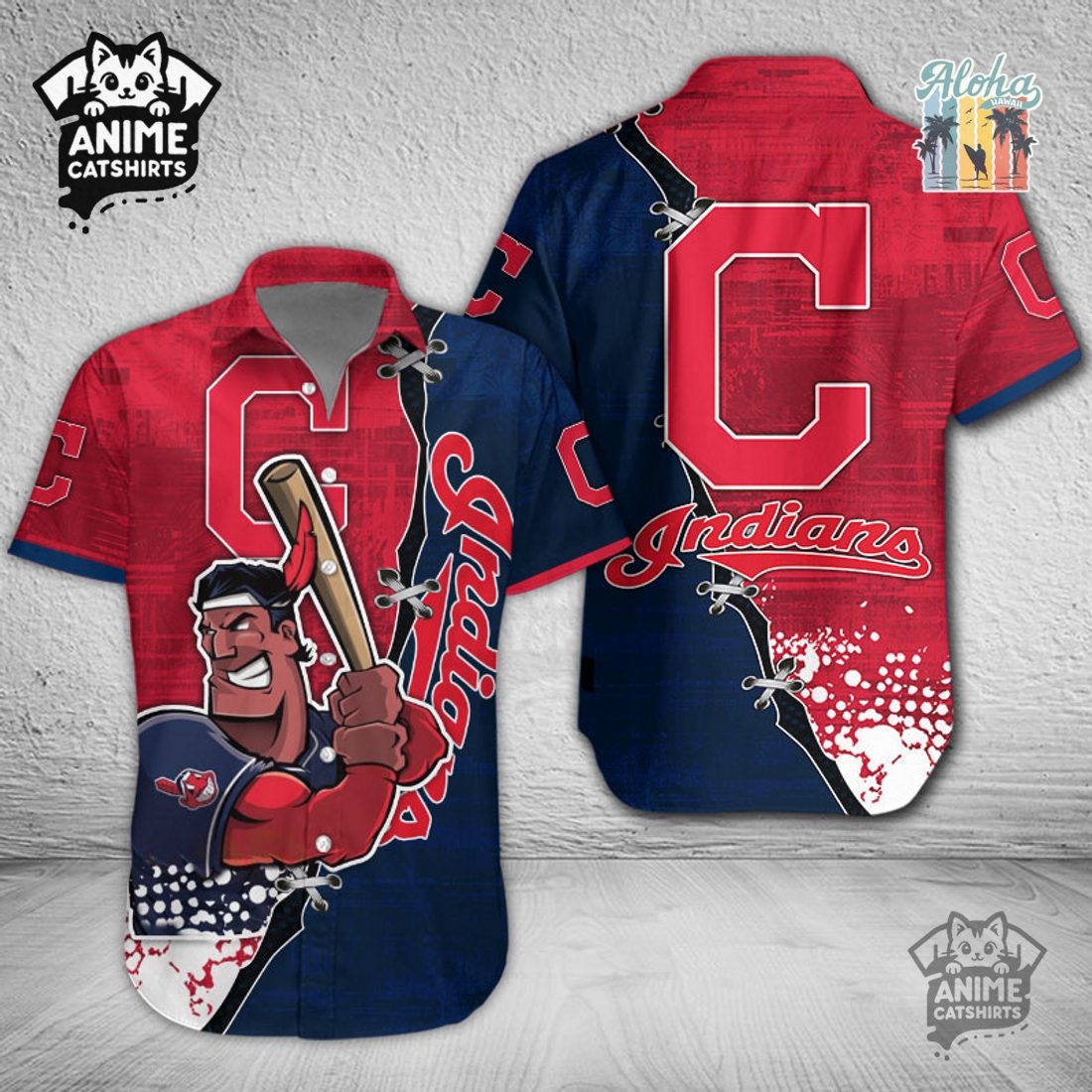 Chicago Cubs Baseball MLB Aloha Shirt