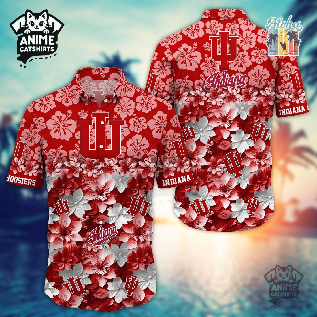 Detroit Pistons NBA Hawaiian Shirt