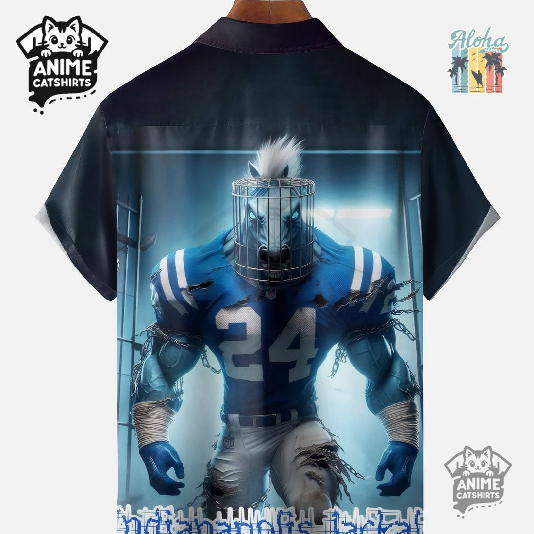 Indianapolis Colts Art NFL Hawaiian Shirt