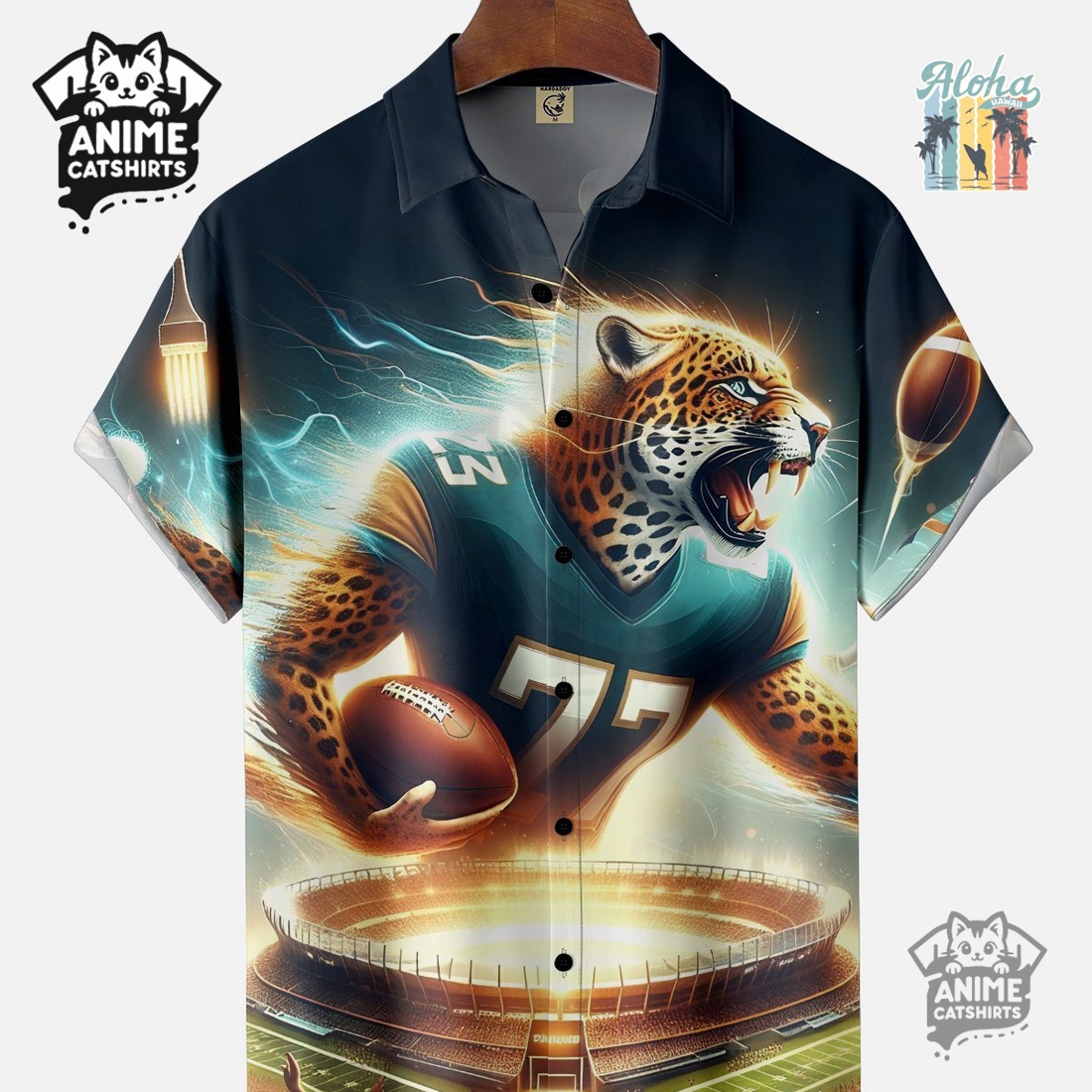 Arizona Cardinals Signature Skull NFL Hawaiian Shirt