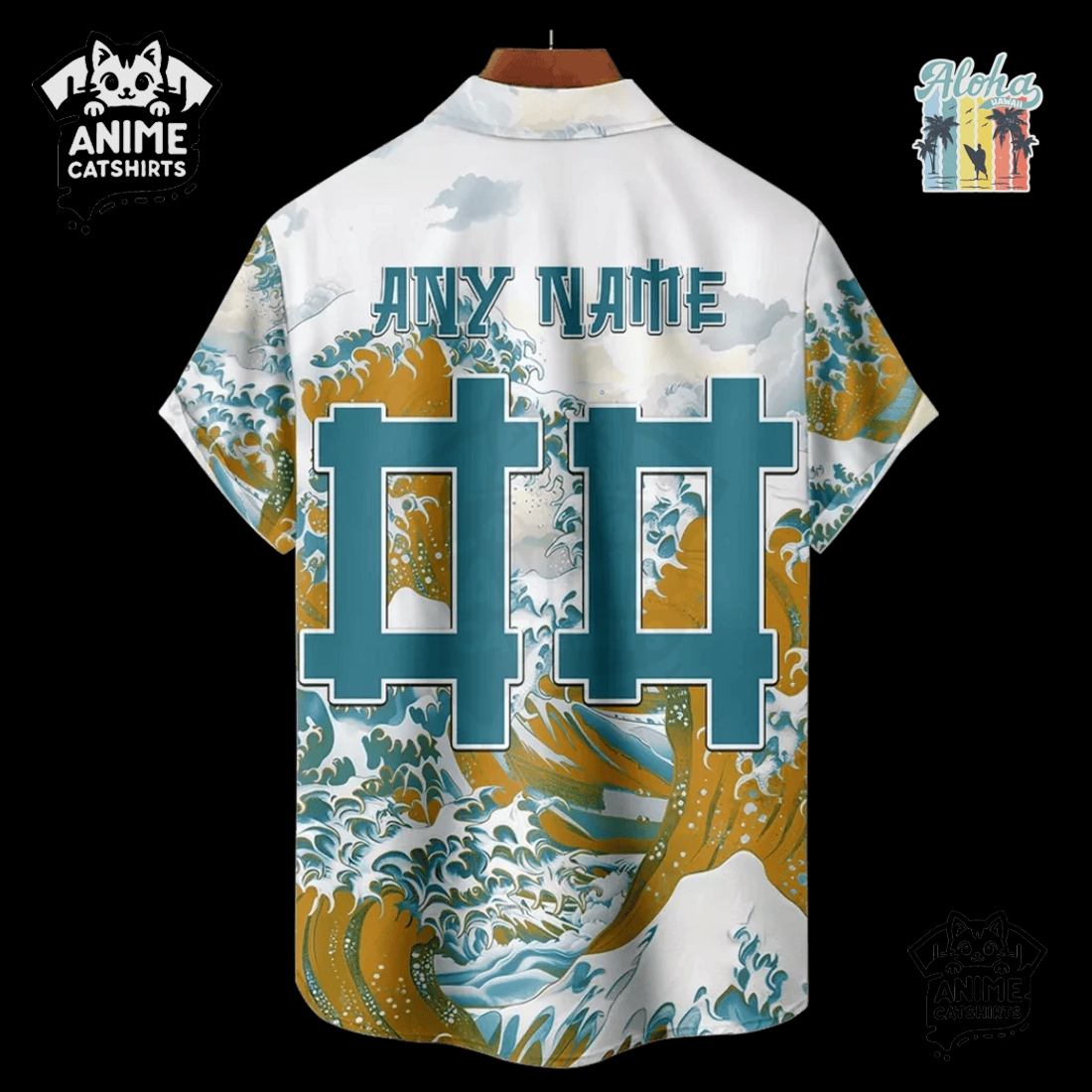 Jacksonville Jaguars Great Wave NFL Hawaiian Shirt Jacksonville Jaguars Great Wave NFL Hawaiian Shirt