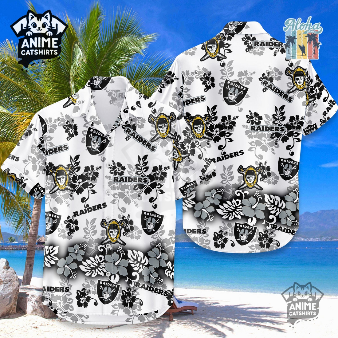 Atlanta Braves Retro Fun Baseball MLB Aloha Hawaiian Shirt