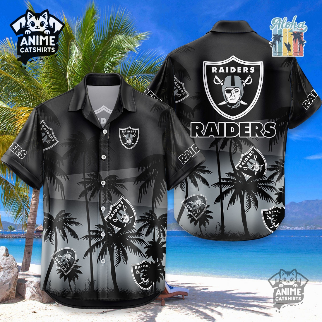 Chicago Bears NFL Aloha Shirt Chicago Bears NFL Aloha Shirt