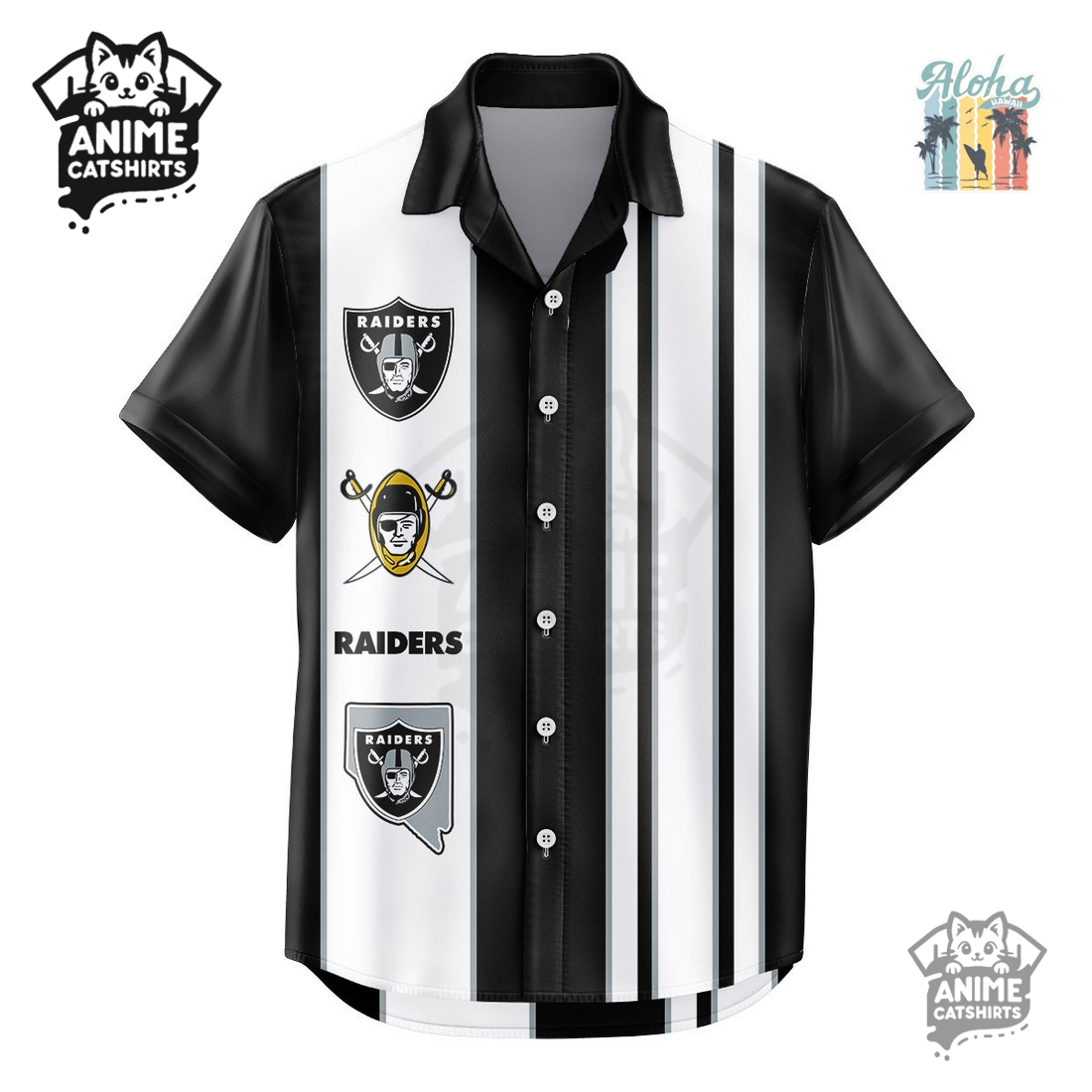 Las Vegas Raiders NFL Hawaiian Shirt Las Vegas Raiders NFL Hawaiian Shirt