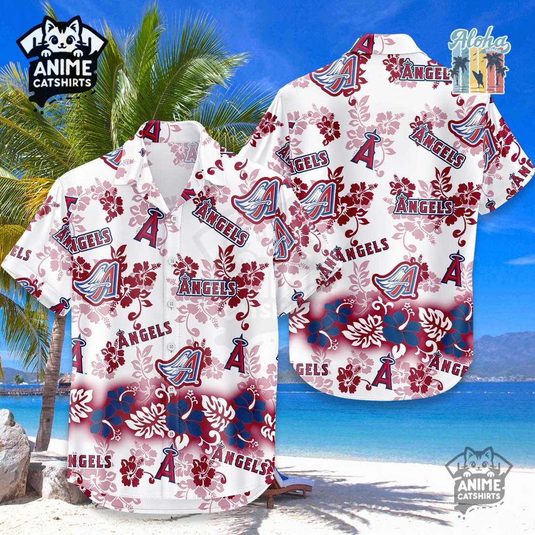 Atlanta Falcons Retro Logo Revolutions NFL Hawaiian Shirt