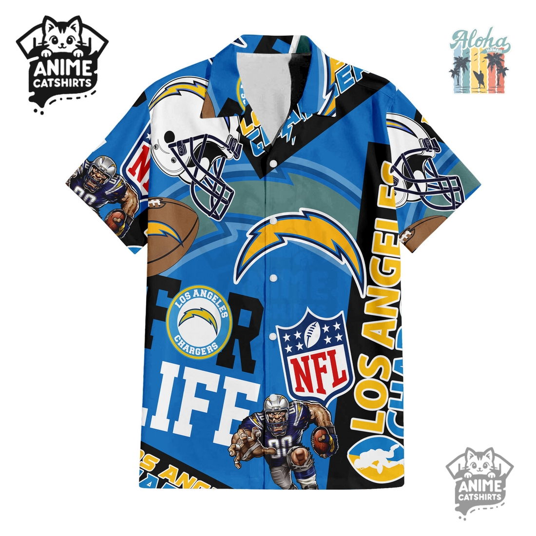 New Orleans Pelicans NBA Aloha Shirt New Orleans Pelicans NBA Aloha Shirt