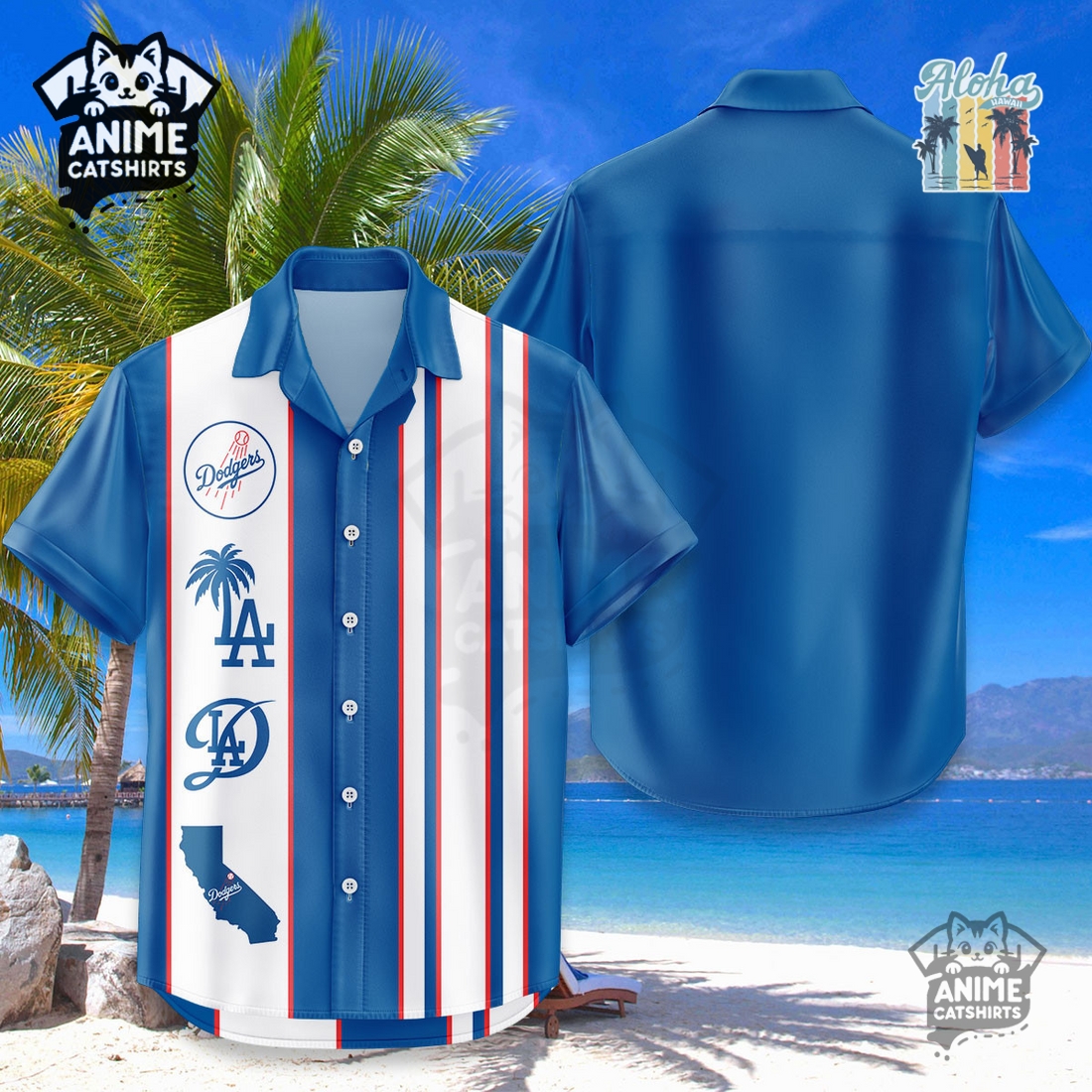 Tampa Bay Buccaneers Retro Logo Revolutions NFL Hawaiian Shirt