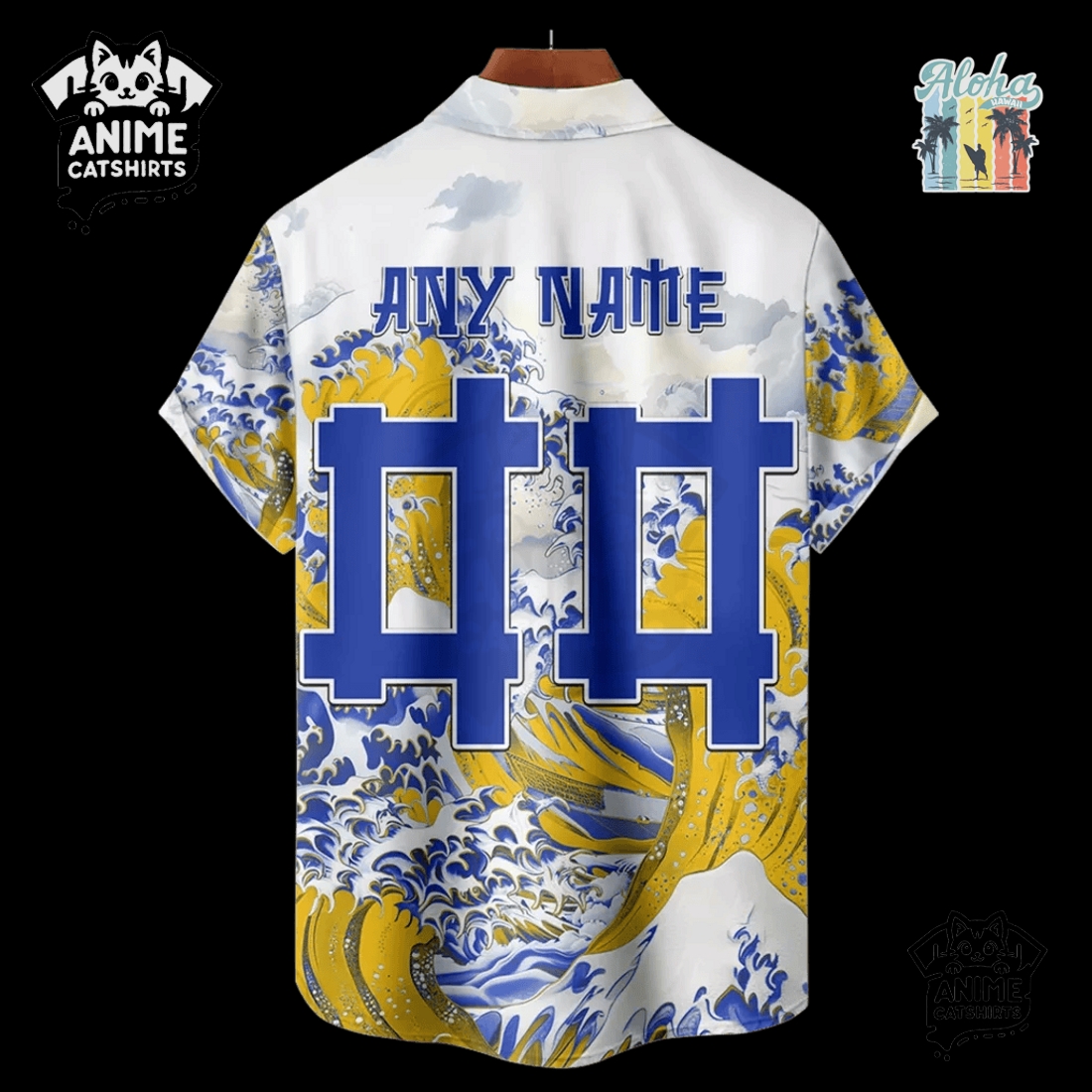 Los Angeles Rams Great Wave NFL Hawaiian Shirt