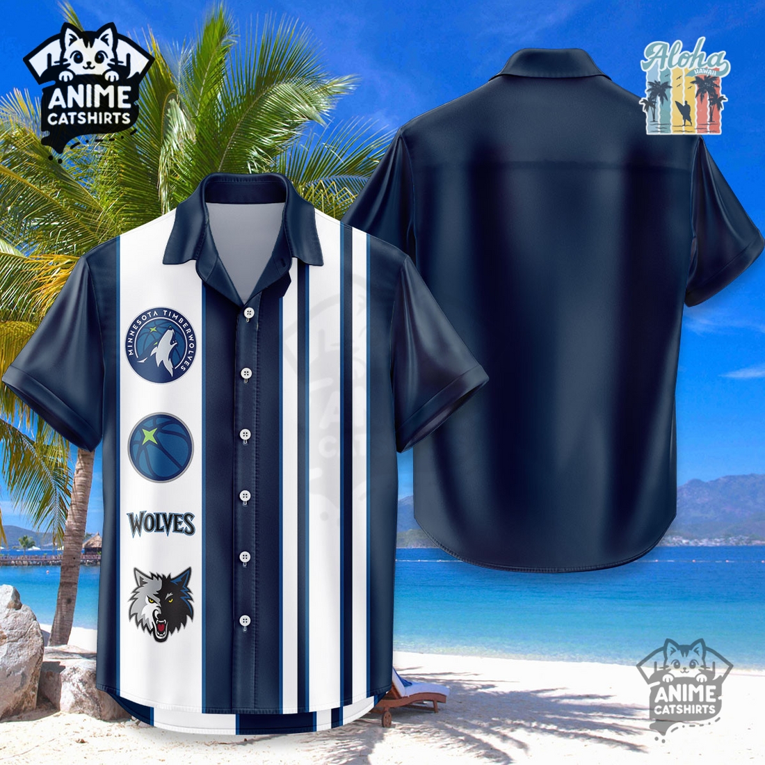Minnesota Timberwolves NBA Hawaiian Shirt