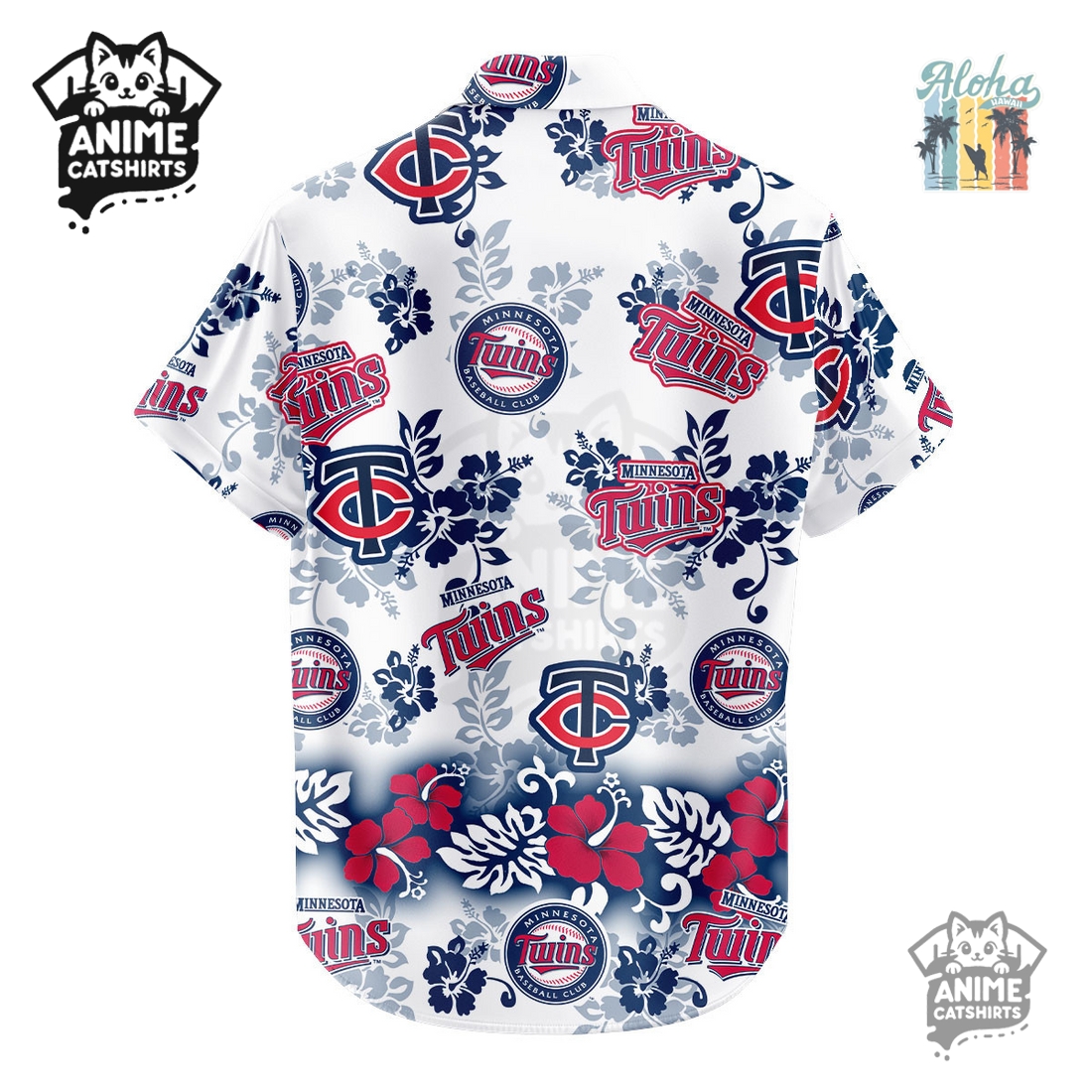 Minnesota Twins Aloha Paradise MLB Aloha Hawaiian Shirt Minnesota Twins Aloha Paradise MLB Aloha Hawaiian Shirt
