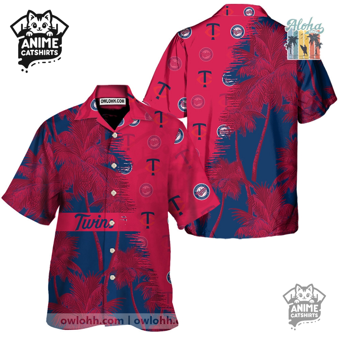 Minnesota Twins Limited Edition Hawaiian Shirt Minnesota Twins Limited Edition Hawaiian Shirt