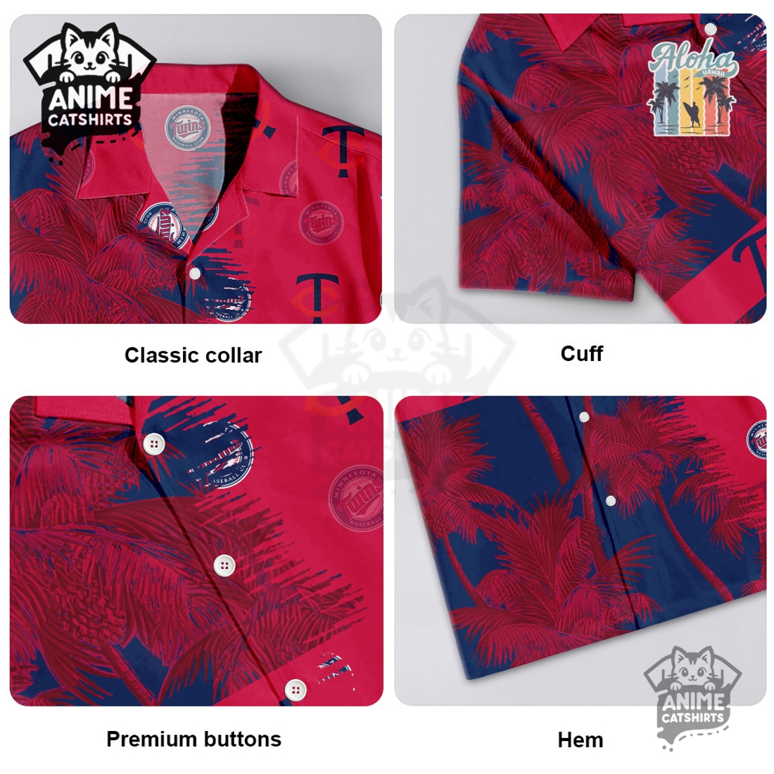 Minnesota Twins Limited Edition Hawaiian Shirt Minnesota Twins Limited Edition Hawaiian Shirt