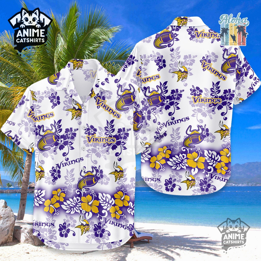 Arizona Wildcats NHL Hawaiian Shirt Arizona Wildcats NHL Hawaiian Shirt