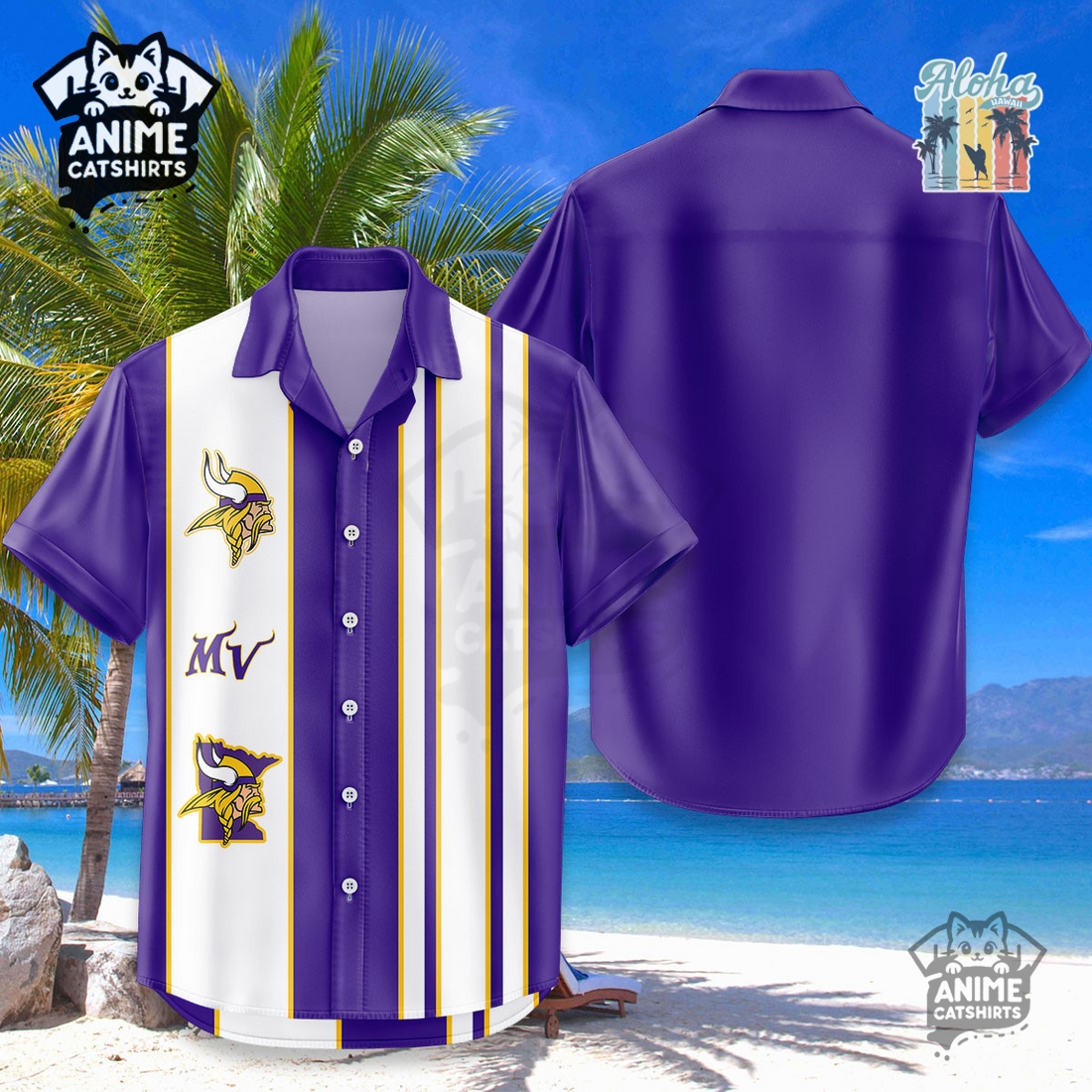 New York Giants Great Wave NFL Hawaiian Shirt