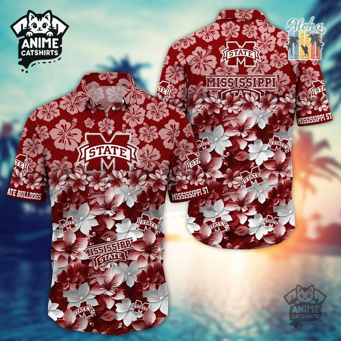 Tampa Bay Lightning Men’s NHL Hawaiian Shirt