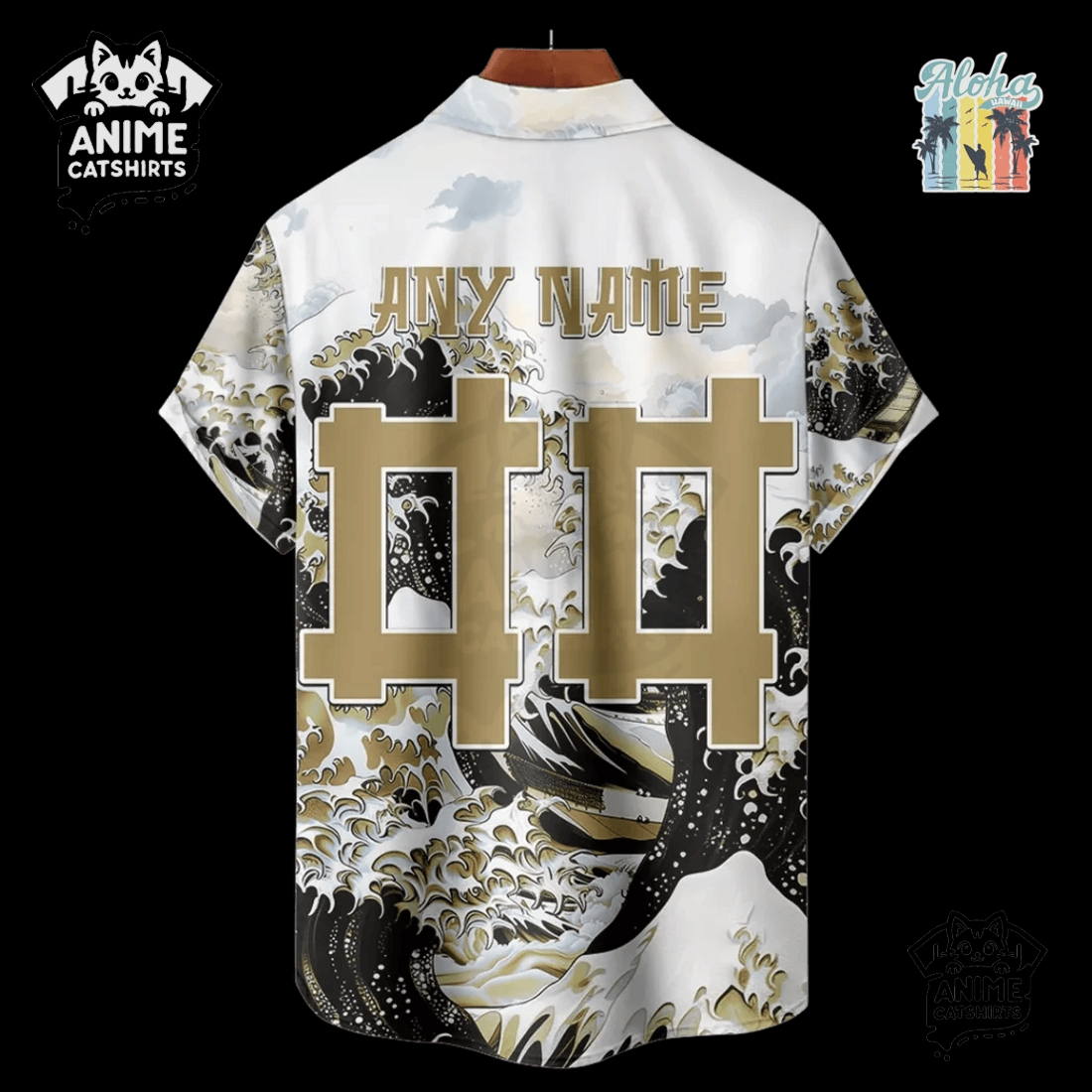 New Orleans Saints Great Wave NFL Hawaiian Shirt
