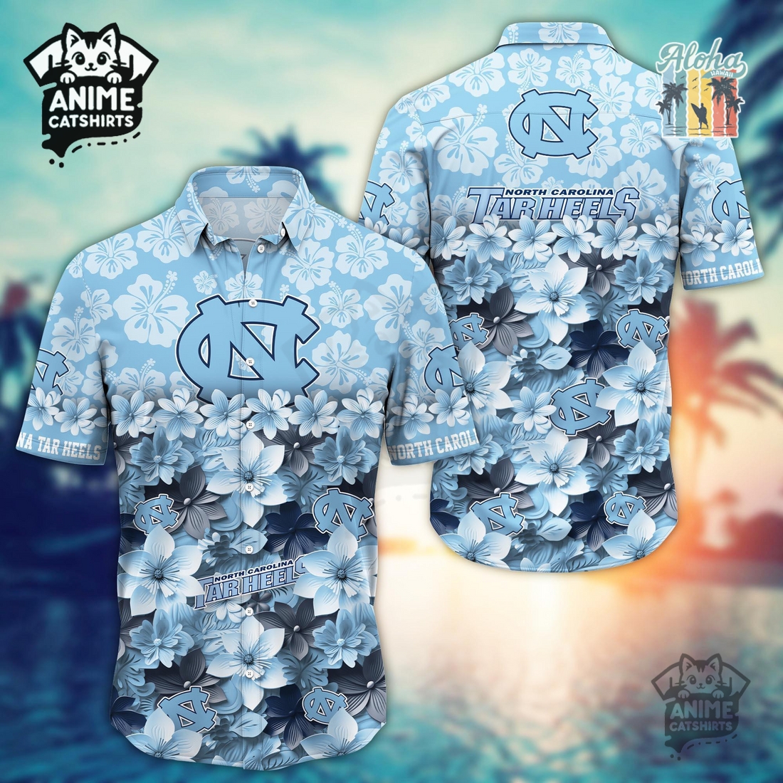 Columbus Blue Jackets Aloha Paradise NHL Hawaiian Shirt