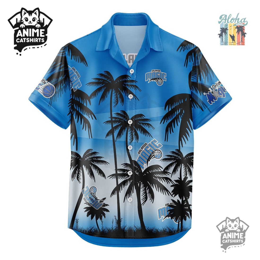 Orlando Magic NBA Aloha Shirt