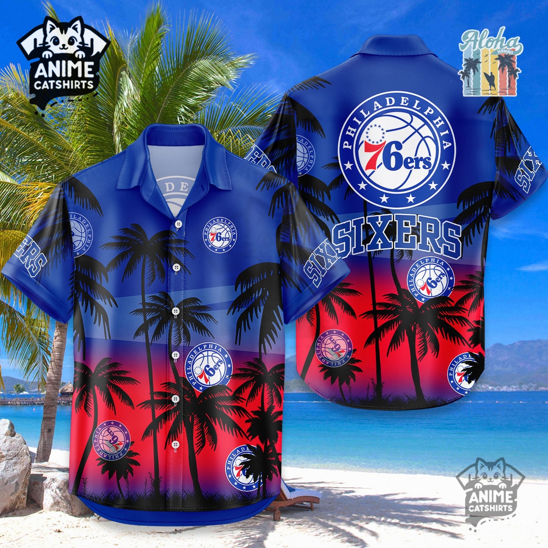 Cincinnati Bengals NFL Aloha Shirt & Shorts Set Cincinnati Bengals NFL Aloha Shirt & Shorts Set