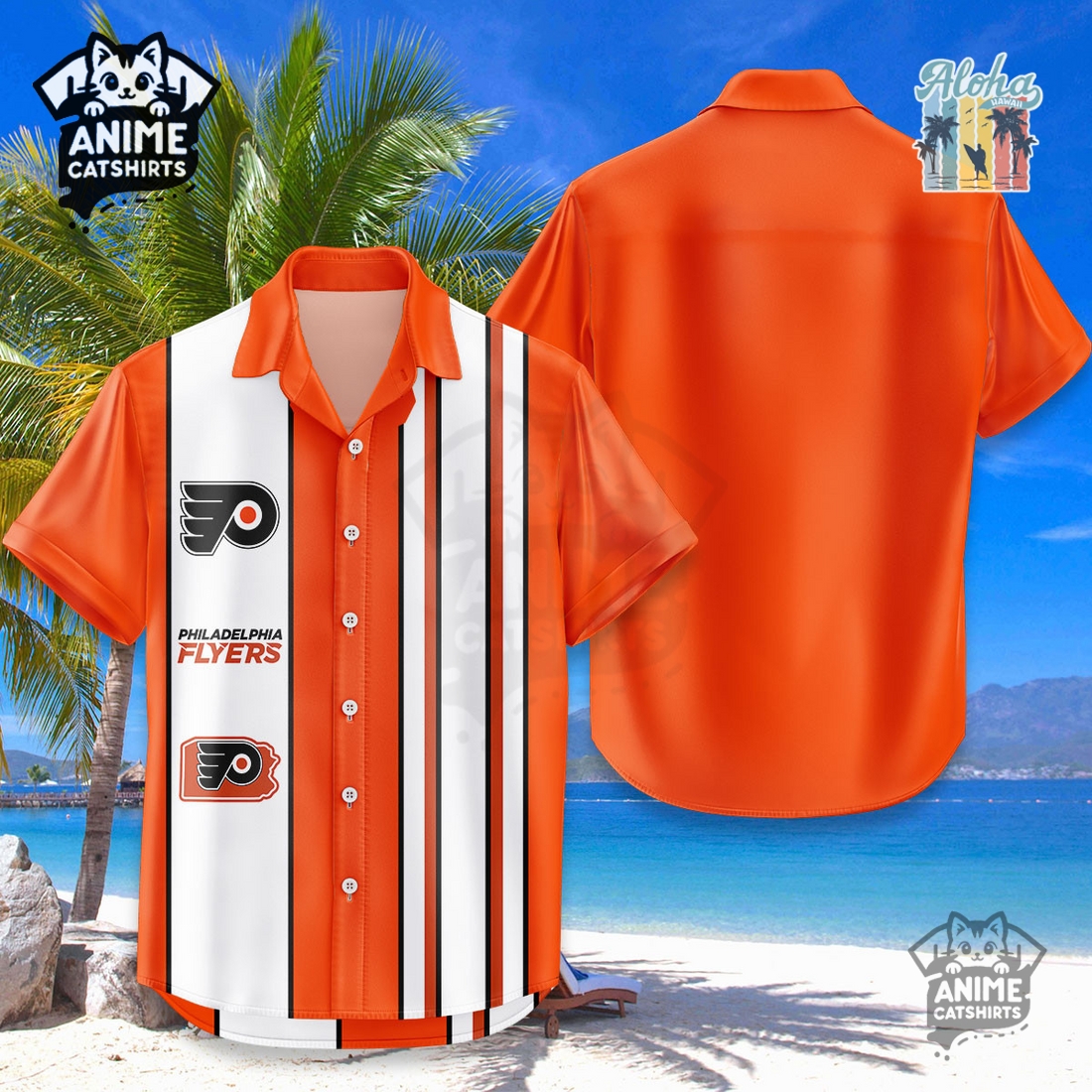 Philadelphia Flyers NHL Hawaiian Shirt