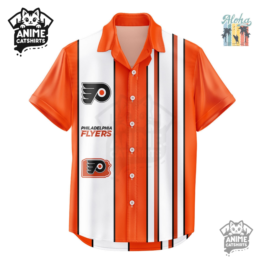 Philadelphia Flyers NHL Hawaiian Shirt