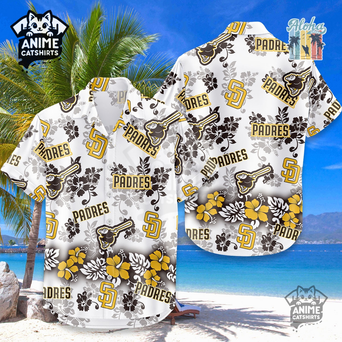 Charlotte Hornets Aloha Paradise NBA Hawaiian Shirt Charlotte Hornets Aloha Paradise NBA Hawaiian Shirt