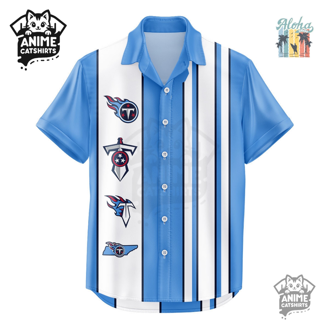 Tennessee Titans NFL Hawaiian Shirt