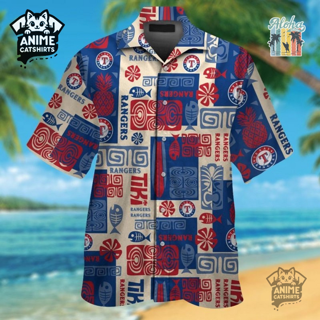 Texas Rangers Limited Edition Hawaiian Shirt