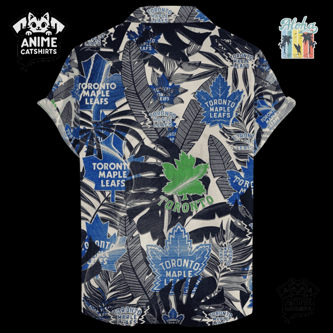 Toronto Maple Leafs Men’s NHL Hawaiian Shirt