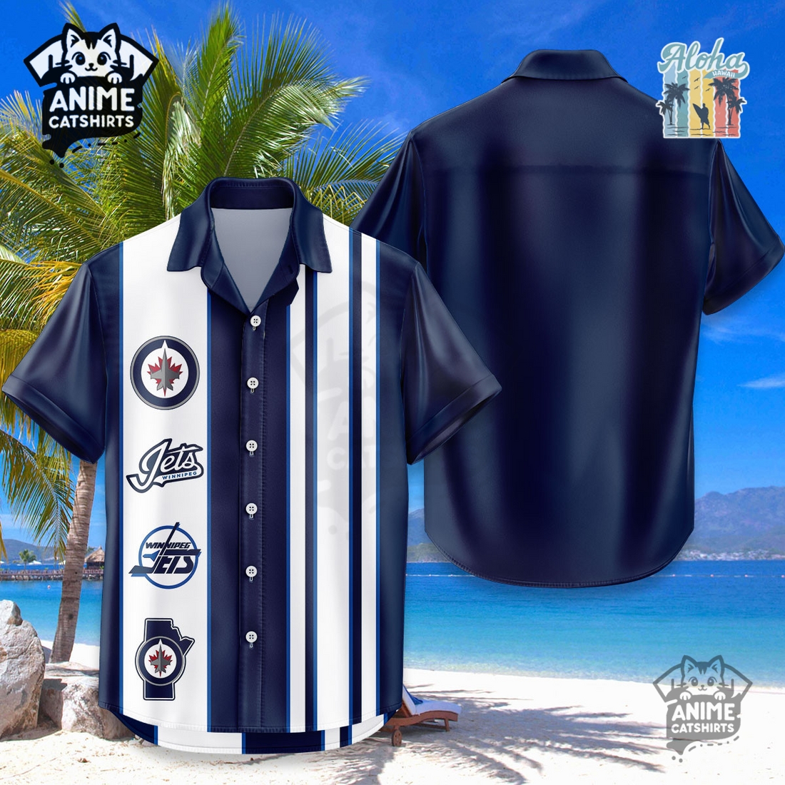 Winnipeg Jets NHL Hawaiian Shirt