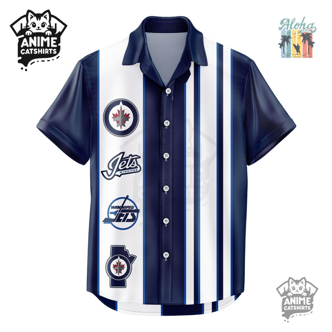 Winnipeg Jets NHL Hawaiian Shirt